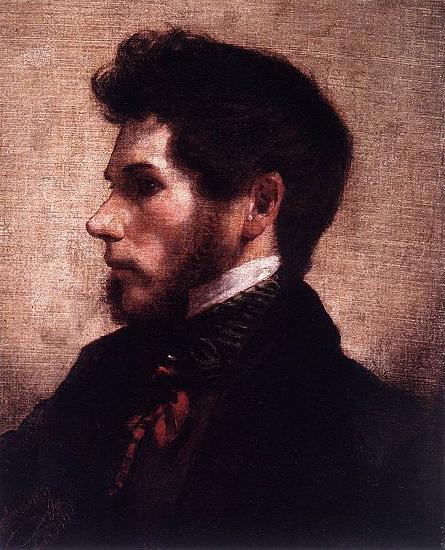 Friedrich von Amerling Self-portrait oil painting image